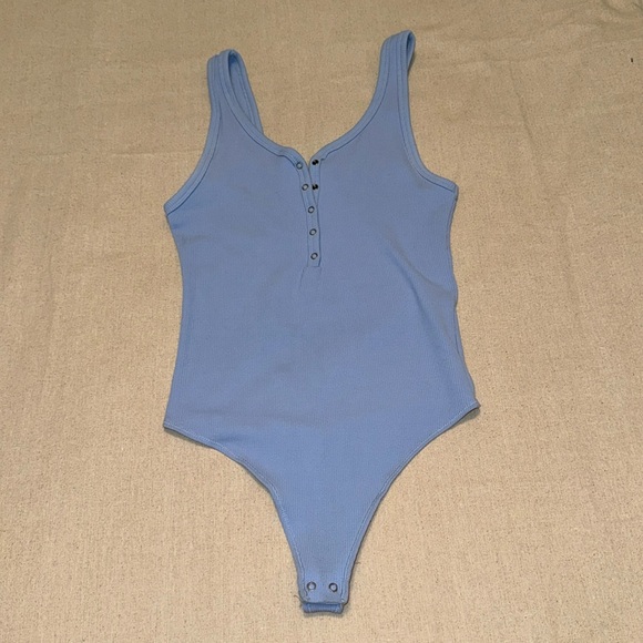 Abercrombie & Fitch Super soft stretch rib bodysuit - Picture 1 of 4